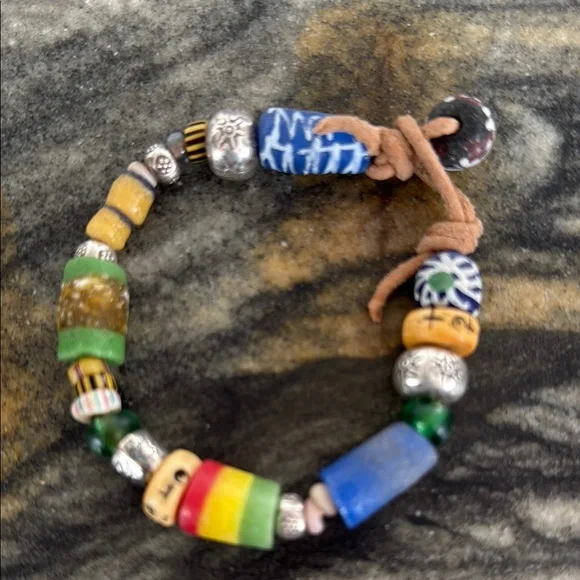 Jes MaHarry one of kind unisex trading post bracelet. New in box from Sundance